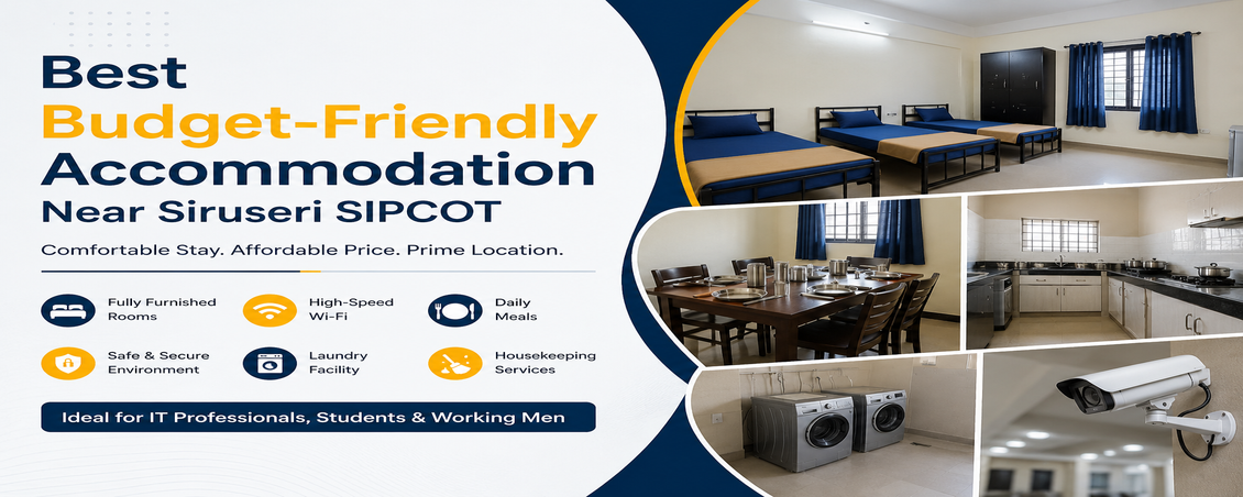 Best Budget-Friendly Accommodation Options Near Siruseri SIPCOT