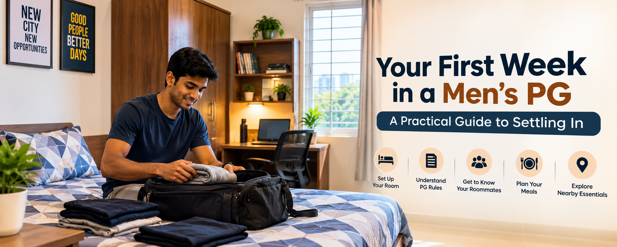 Your First Week in a Mens PG: A Practical Guide to Settling In